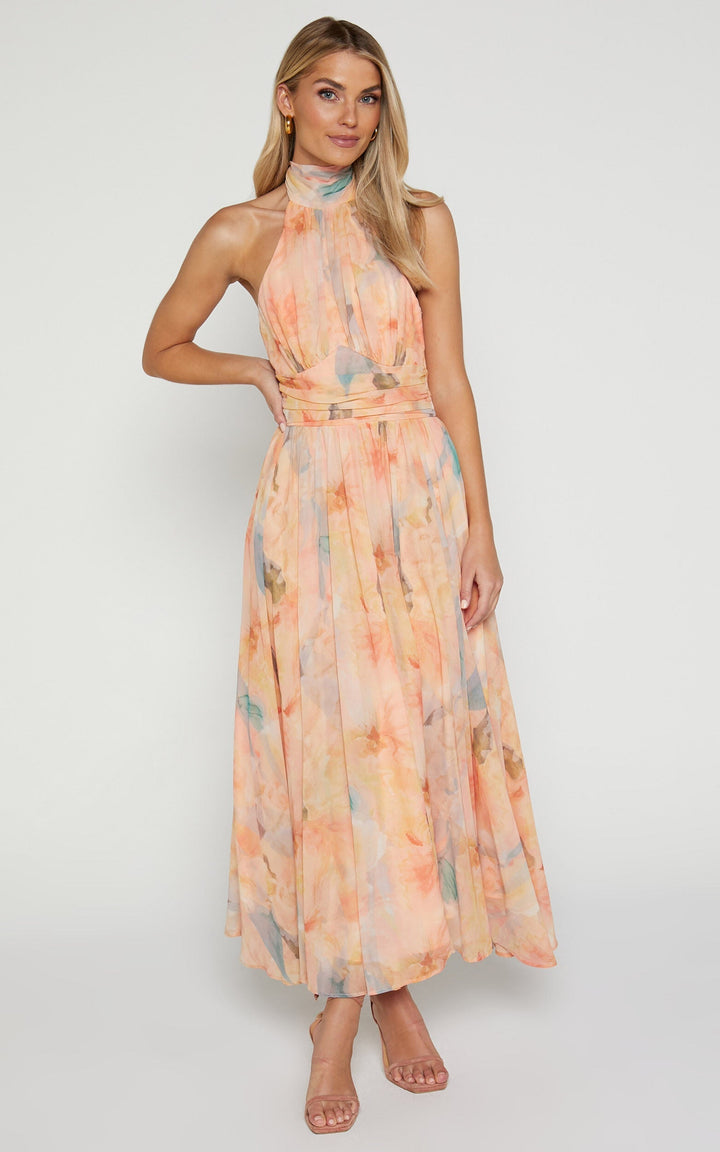 Antonella | Chic Halterneck Maxi Gown
