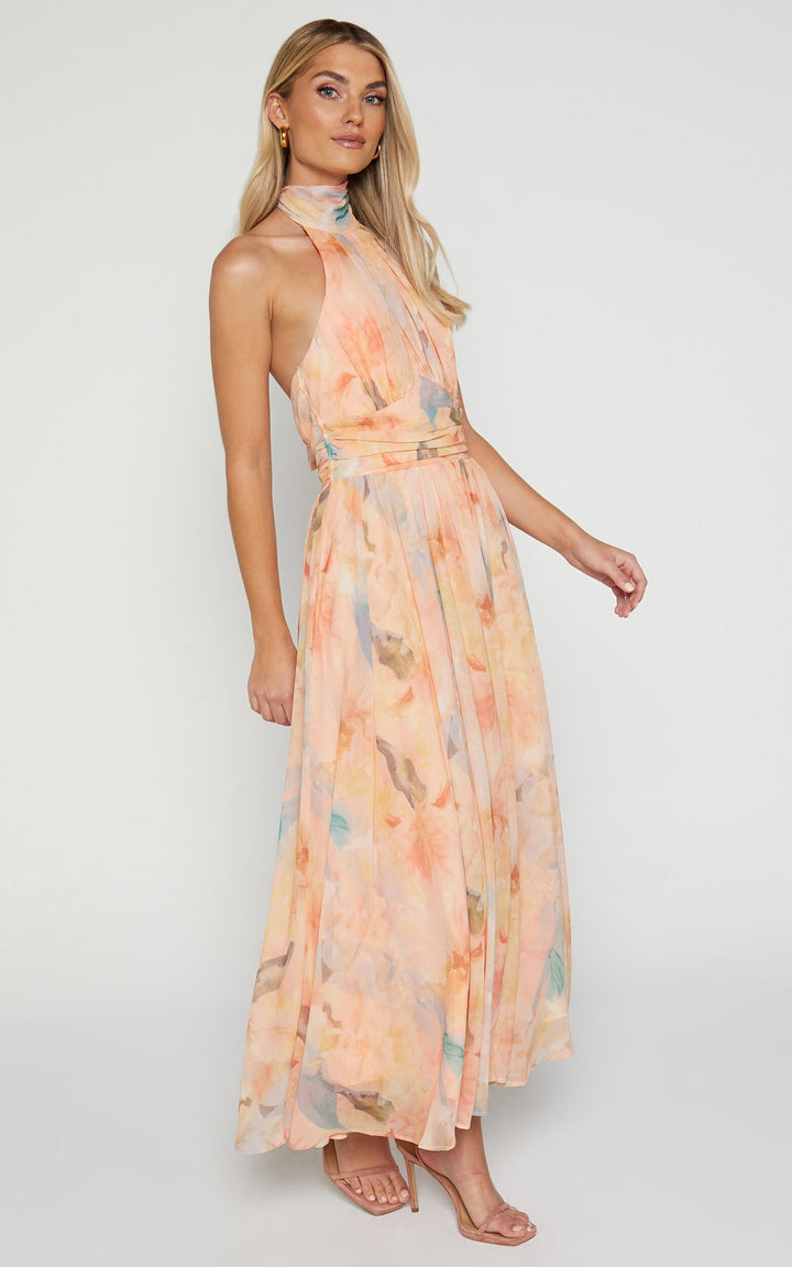 Antonella | Chic Halterneck Maxi Gown