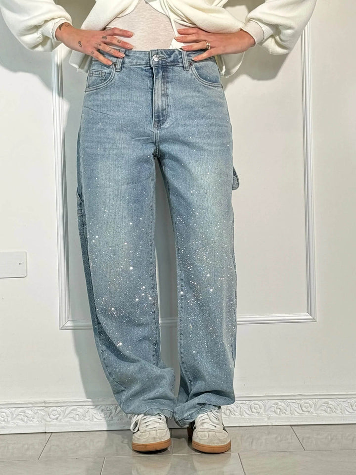 Gertrud™ | Diamond-Patterned Trousers