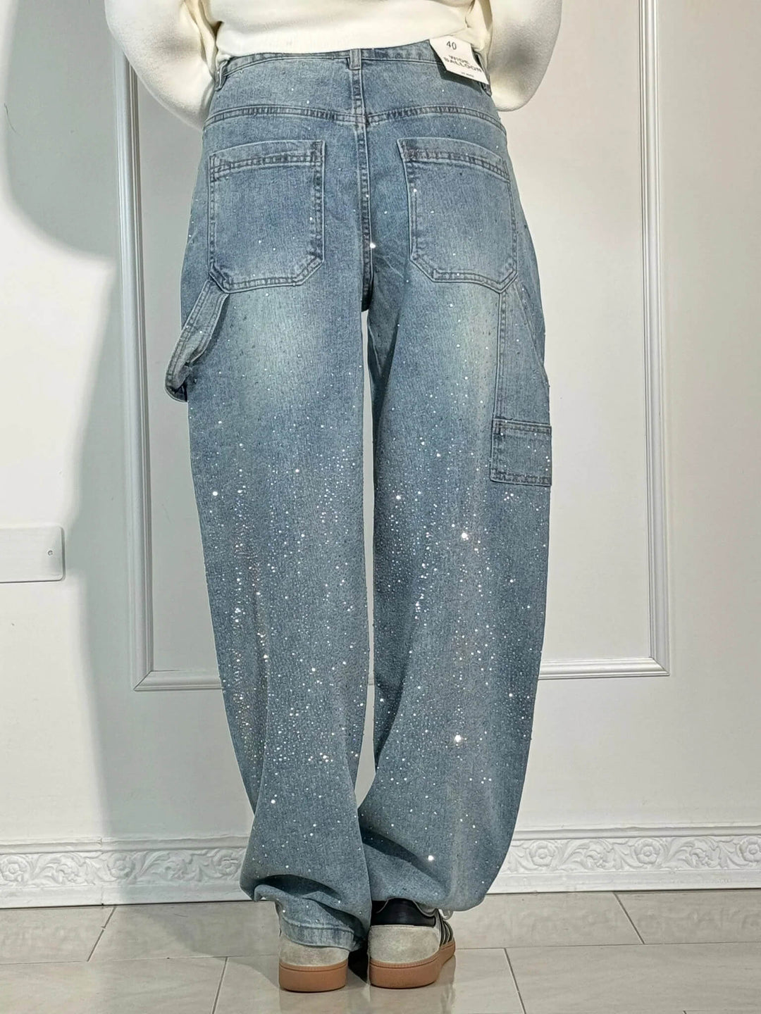 Gertrud™ | Diamond-Patterned Trousers