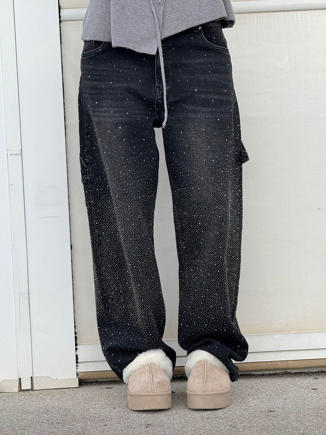 Gertrud™ | Diamond-Patterned Trousers