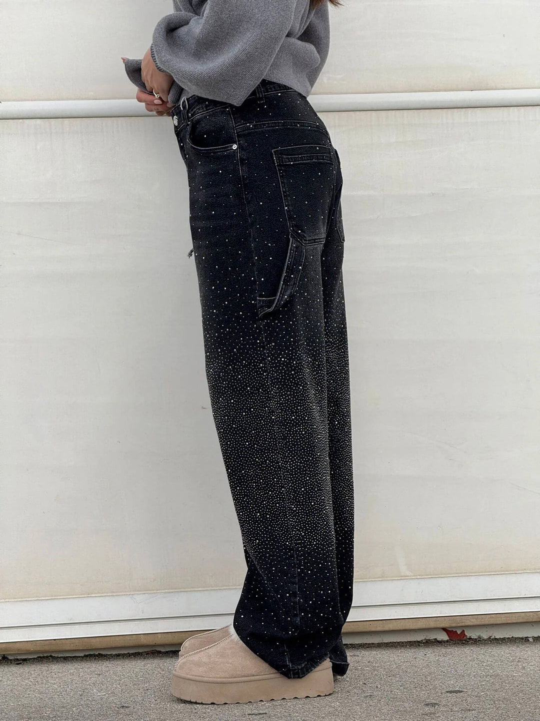 Gertrud™ | Diamond-Patterned Trousers