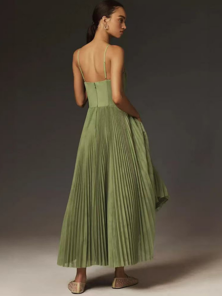 Claire | Élégante Robe Verte