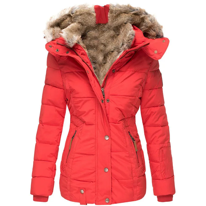 Dupont™ | Manteau d'hiver chaud avec doublure en fausse fourrure