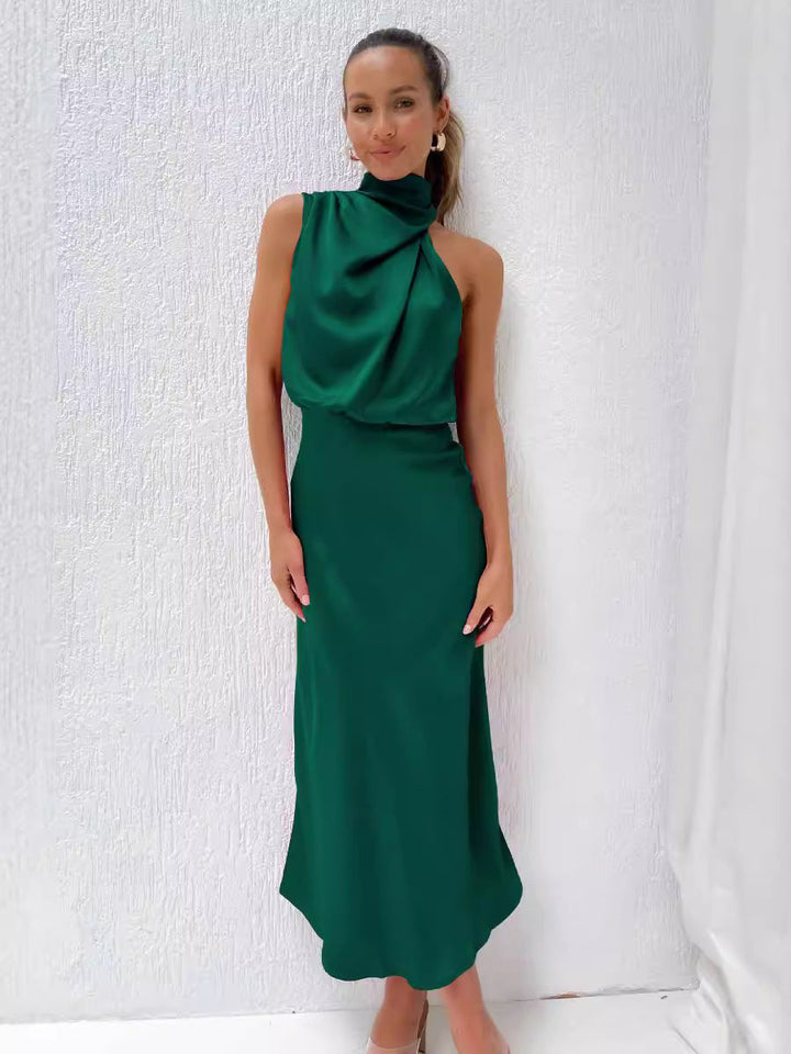 Halterneck Maxi Dress