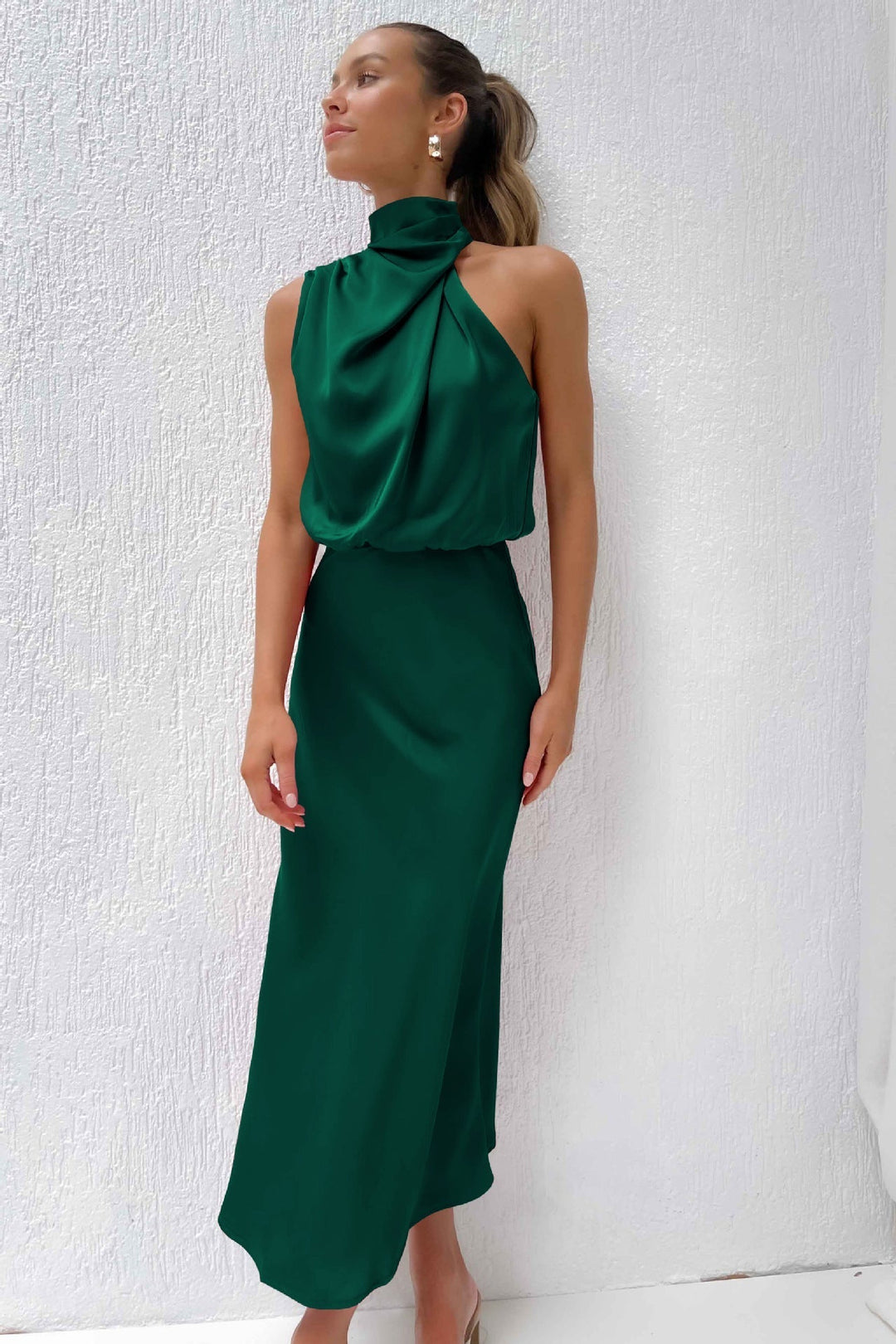 Halterneck Maxi Dress