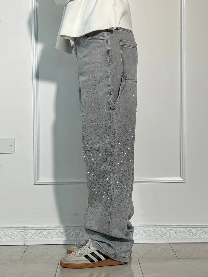 Gertrud™ | Diamond-Patterned Trousers