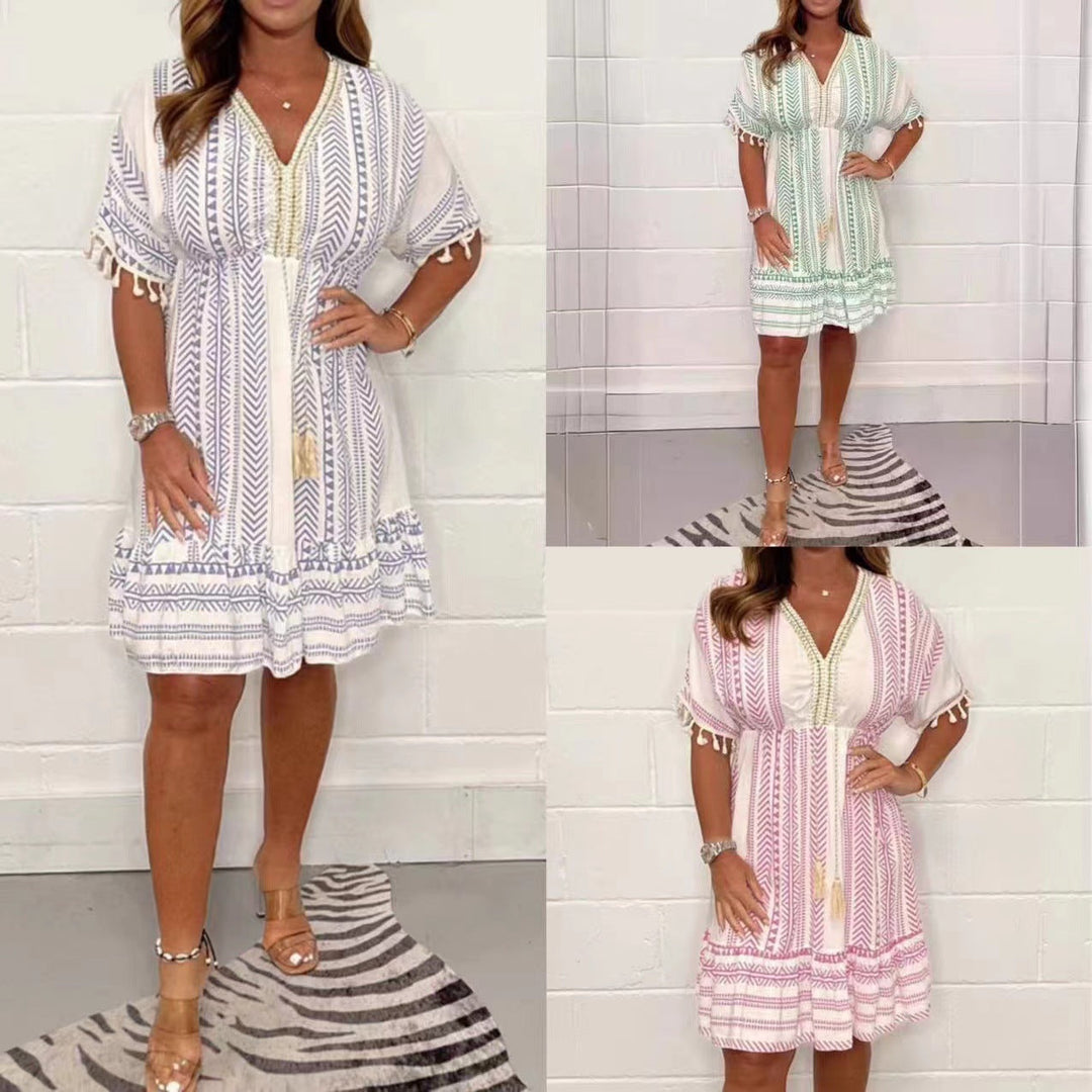 Gail | Vintage Bohemian Summer Dress