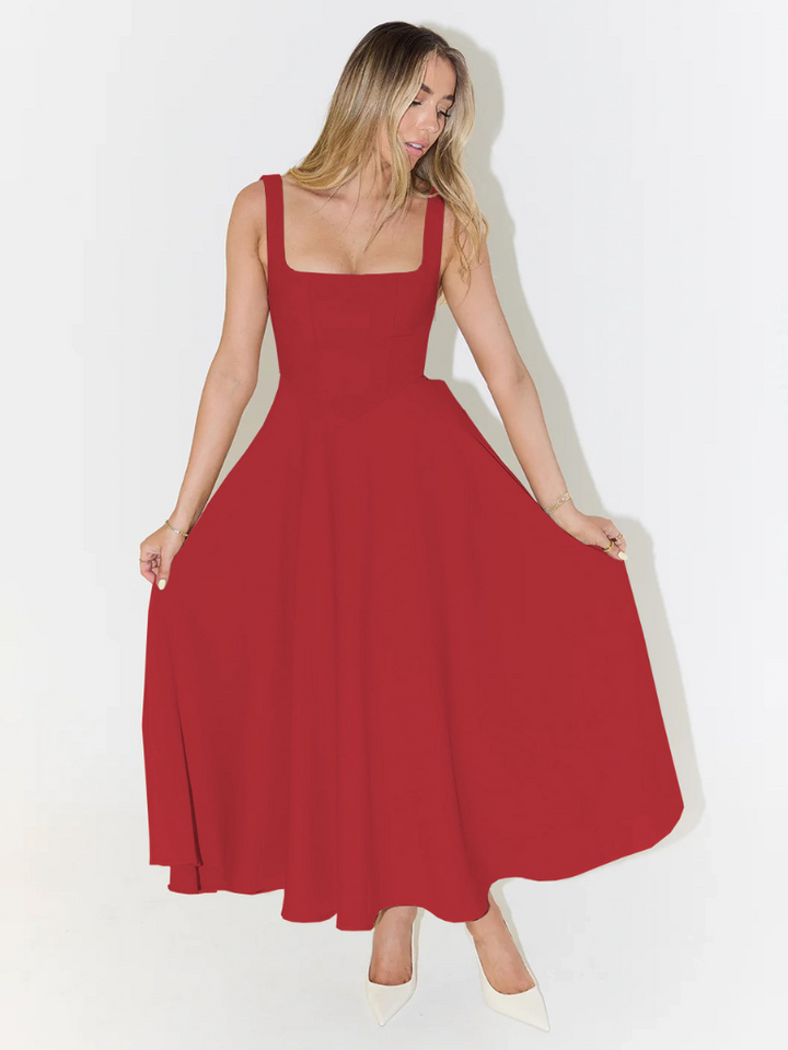 Graceful Scarlett Robe