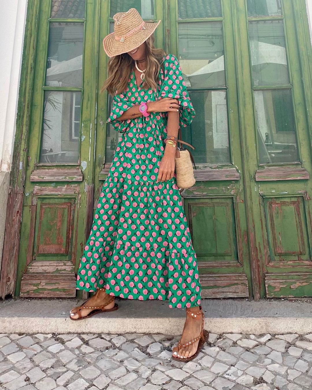 Viola™ | Robe d'été à motifs floraux et ludiques
