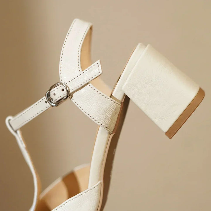 Enzo&Rosa™| Beatrica Leather Mary Janes