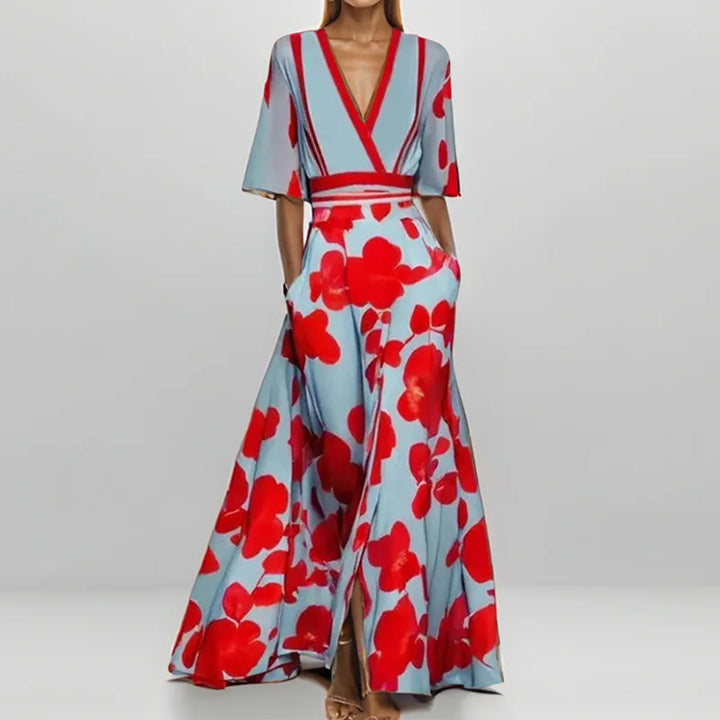 Kimmy | Elegant Long Floral Dress