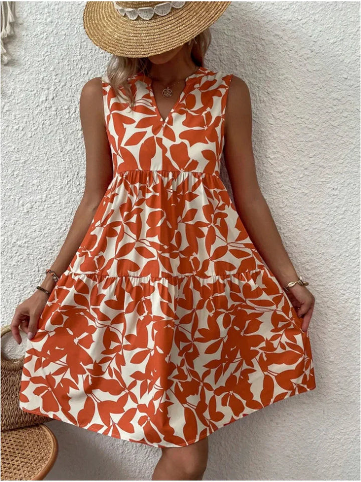 Avery™ - Élégante Mini Robe Sans Manches