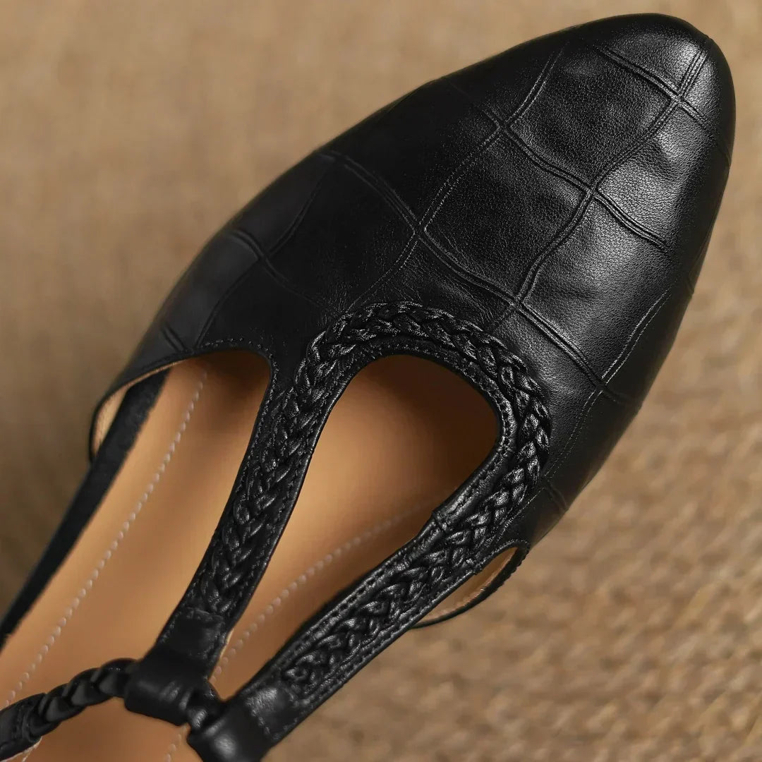Enzo&Rosa™| Kepa Leather Mary Janes