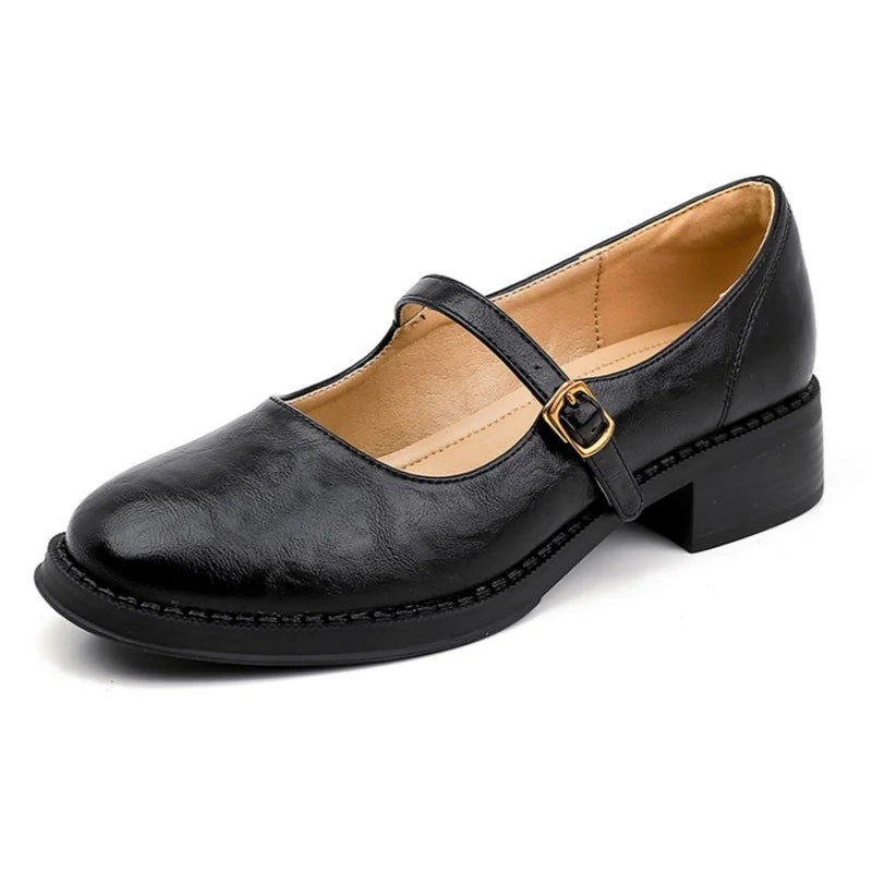 Enzo&Rosa™| Classic Comfort Mary Janes Made Of Leather