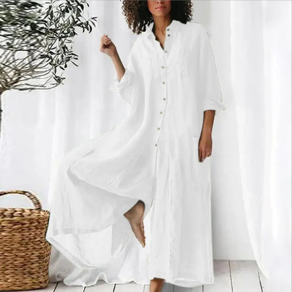 Josie | Women's Linen Blend Jumpsuit