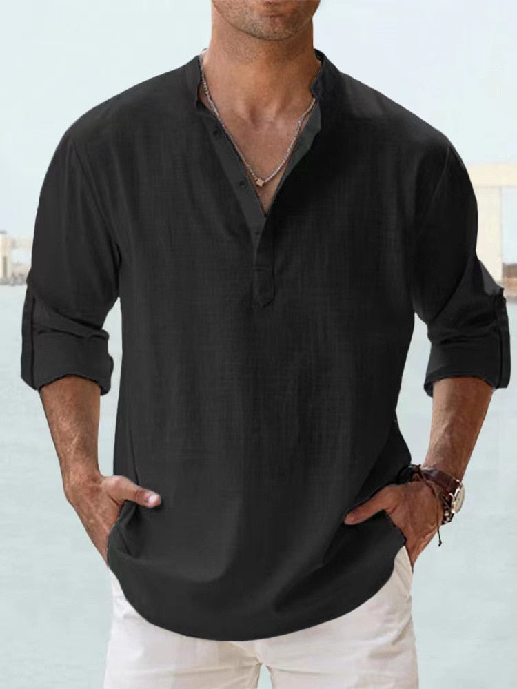TOBE™ | Airy Linen Shirt