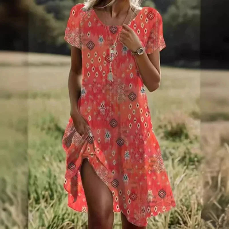Valen | Stylish Flowing Casual Dress