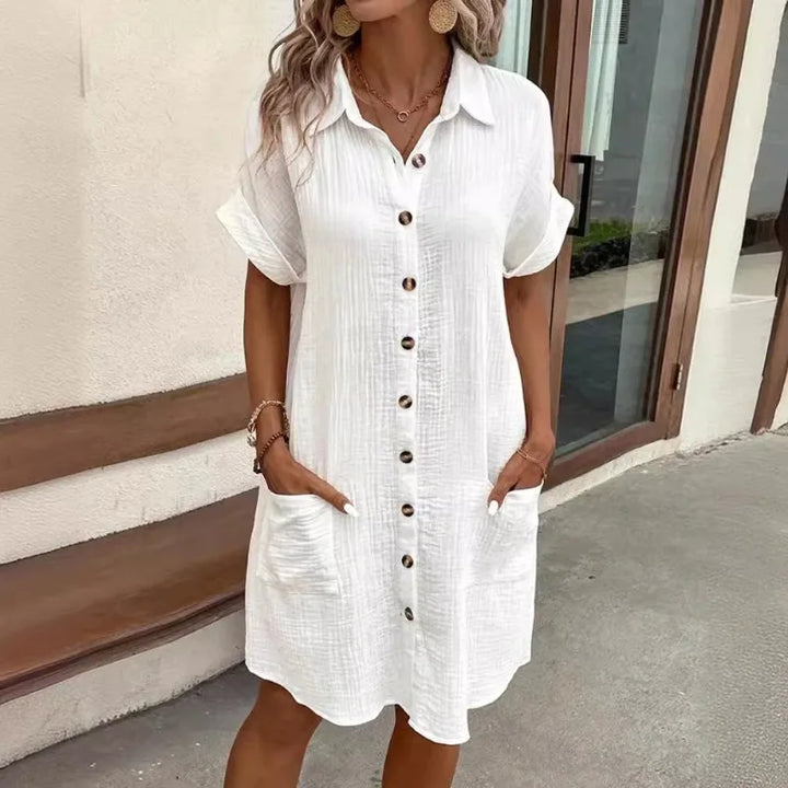 Elodie   | Robe Chemise Élégante
