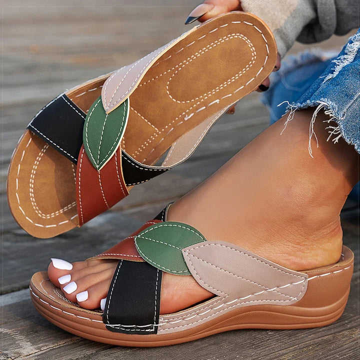 Hina | Orthopedic Leaf Sandals