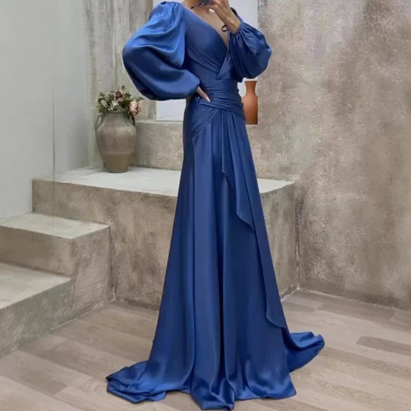 Aubrie - Robe Maxi Élégante et Fluide