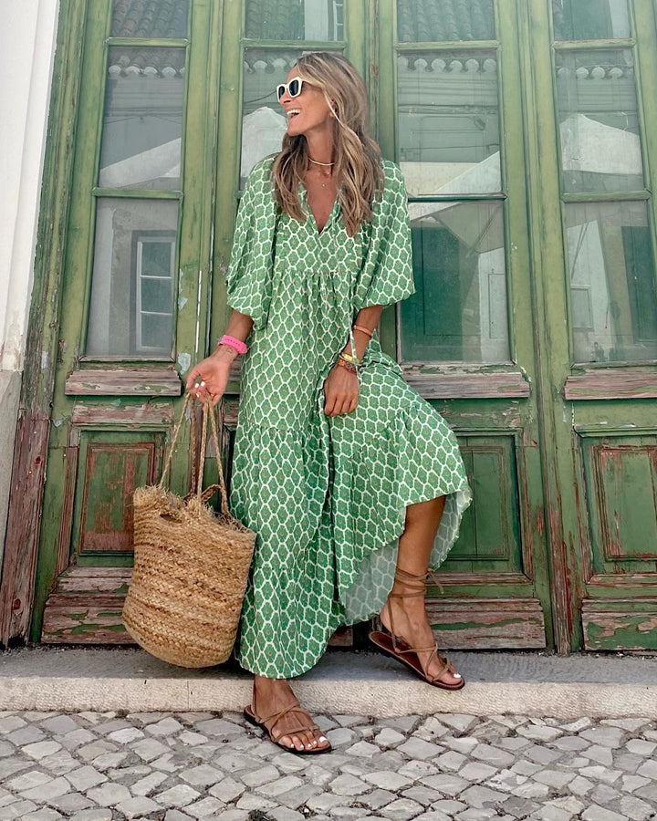 Viola™ | Robe d'été à motifs floraux et ludiques