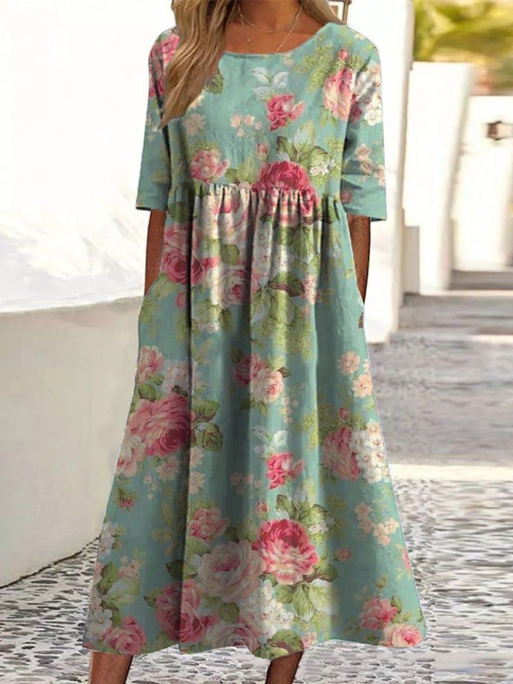 Wendy | Décontracté Midi Robe