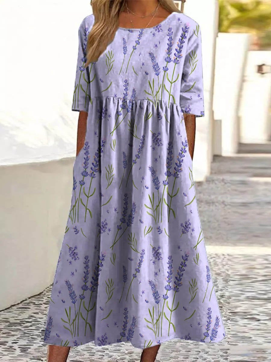 Wendy | Décontracté Midi Robe