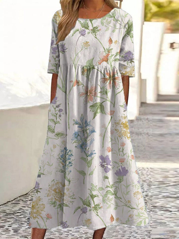 Wendy | Décontracté Midi Robe