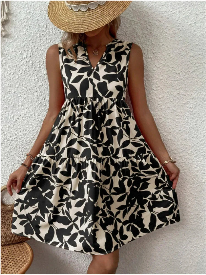 Avery™ - Élégante Mini Robe Sans Manches