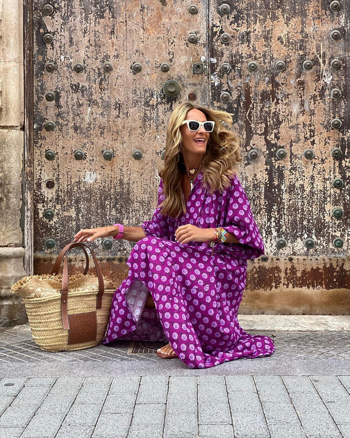Viola™ | Robe d'été à motifs floraux et ludiques