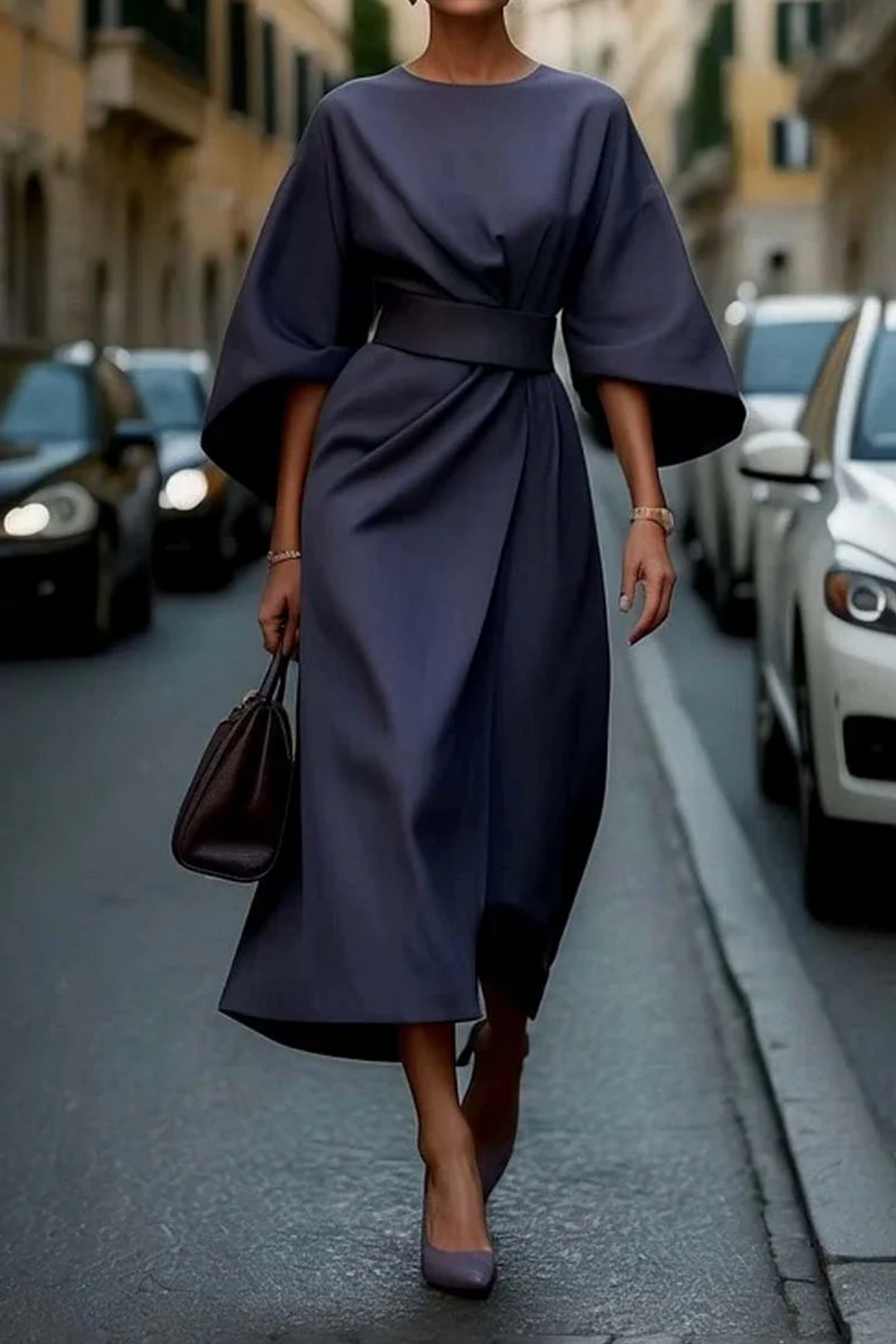 Aria - Robe Midi Élégante