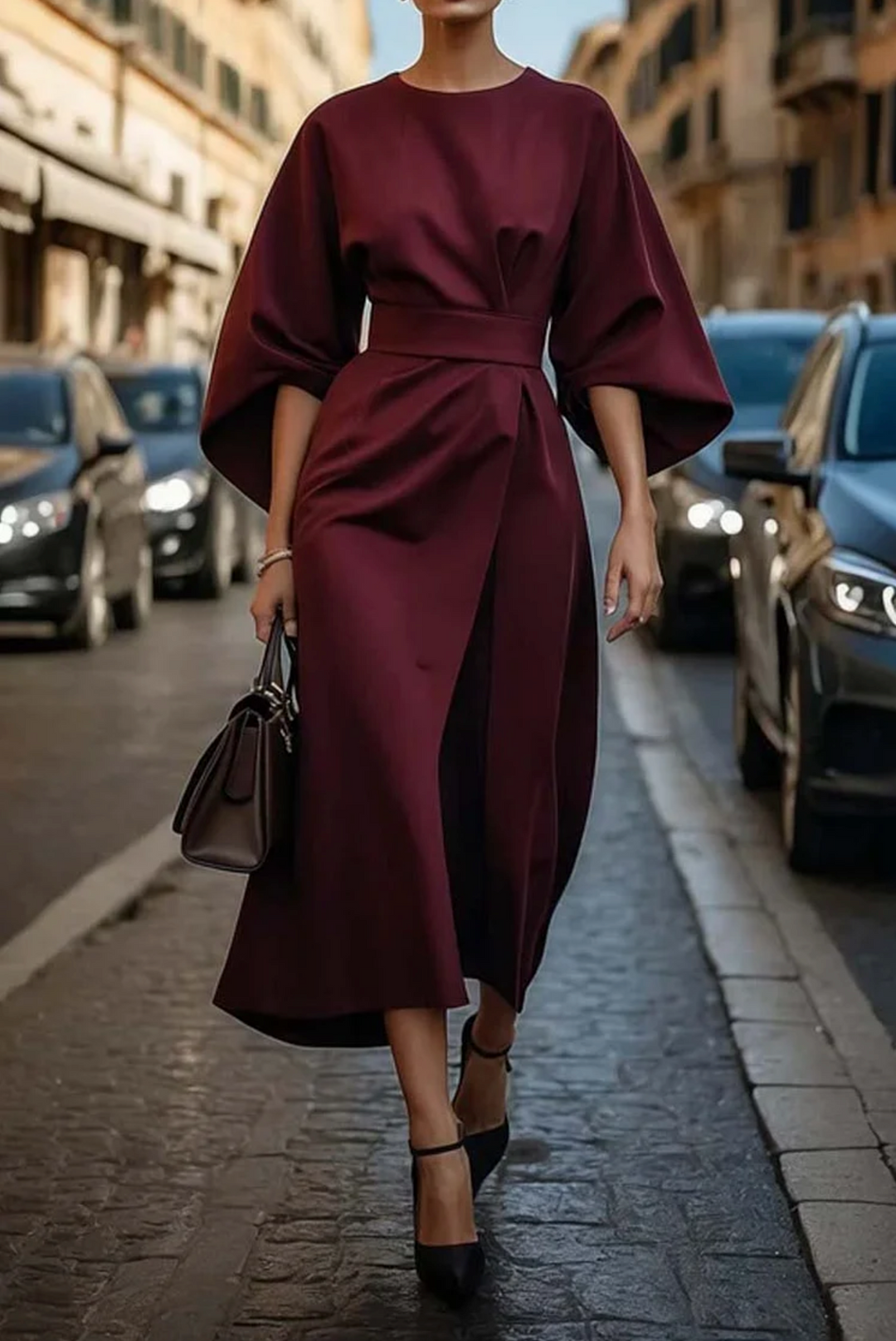 Aria - Robe Midi Élégante