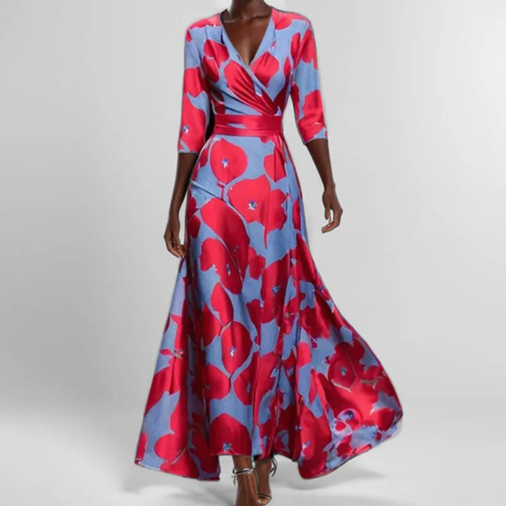 Kimmy | Elegant Long Floral Dress