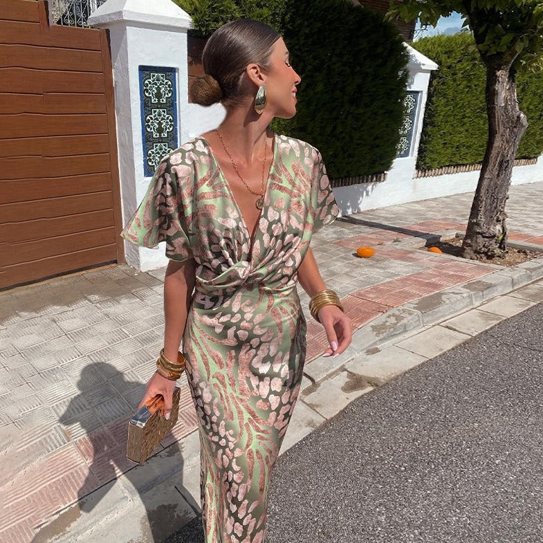 Ariella - Robe Maxi en Soie Sophistiquée