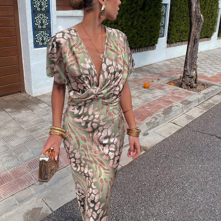 Ariella - Robe Maxi en Soie Sophistiquée