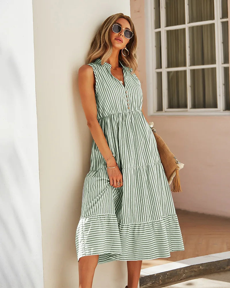 Émilie  | Robe de jour fluide féminine