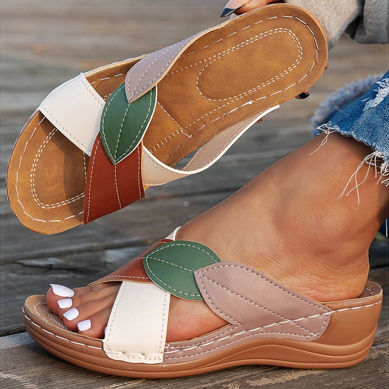 Hina | Orthopedic Leaf Sandals
