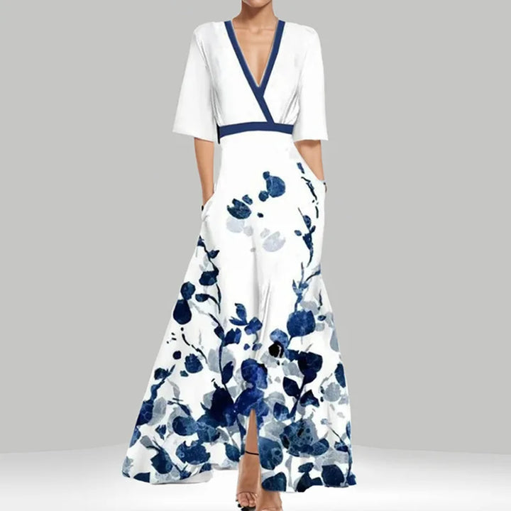 Kimmy | Elegant Long Floral Dress