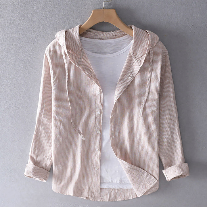 Tori | Hooded cotton blouse