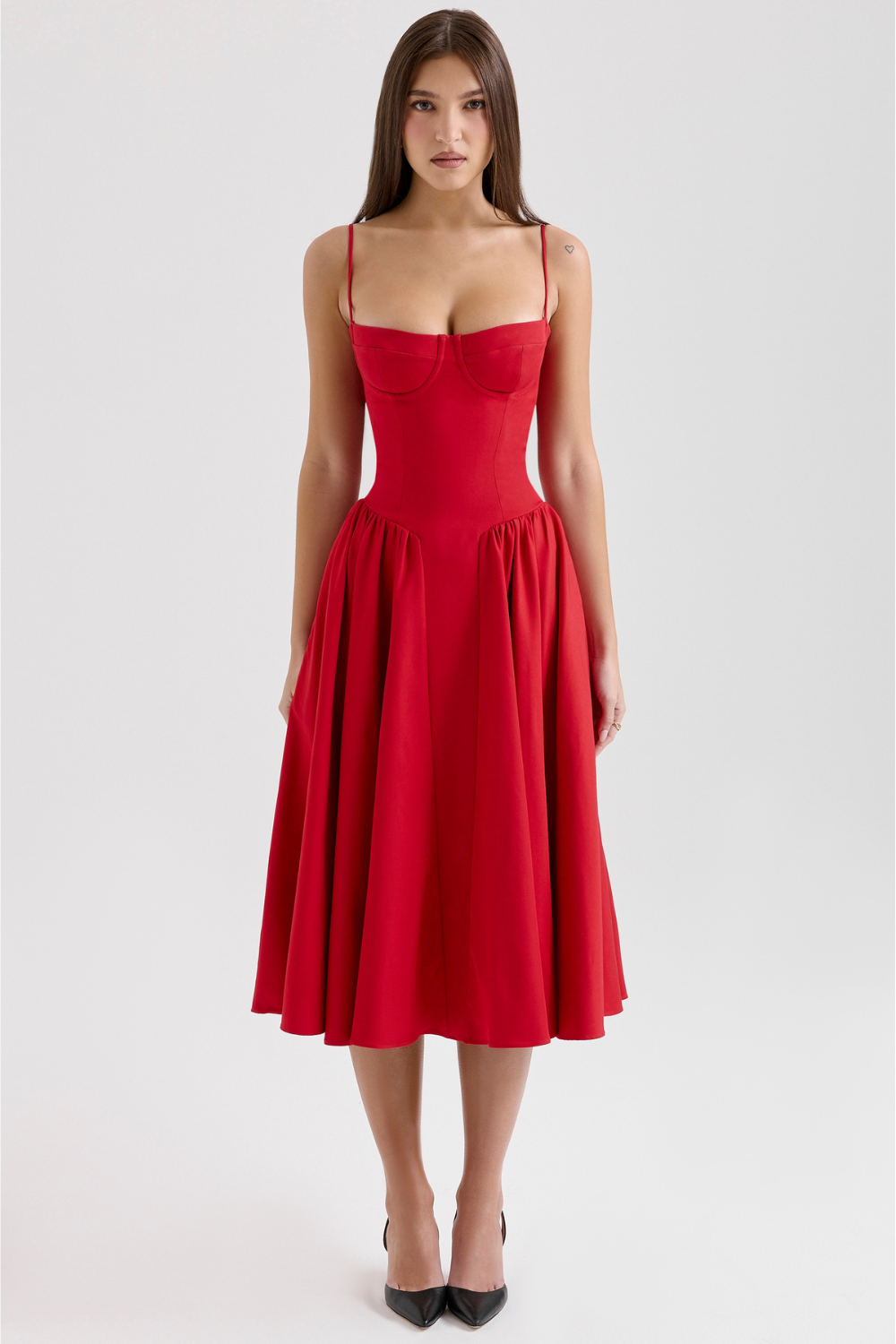 Celine | Midi Corset Dress