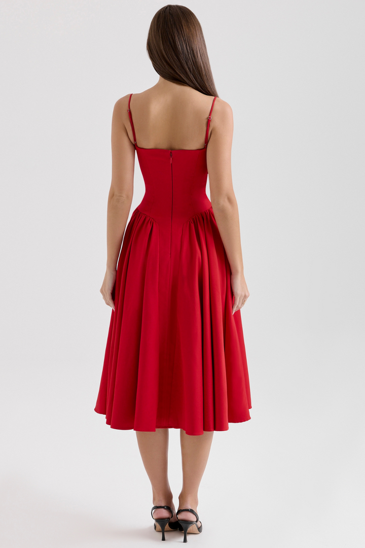 Celine | Midi Corset Dress