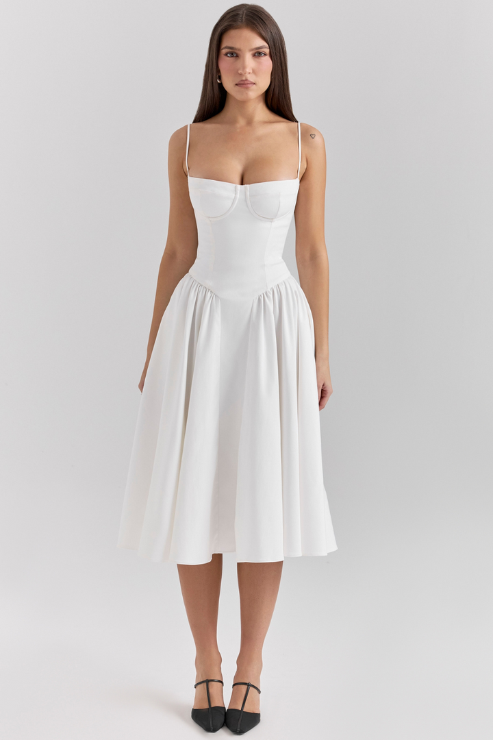 Celine | Midi Corset Dress