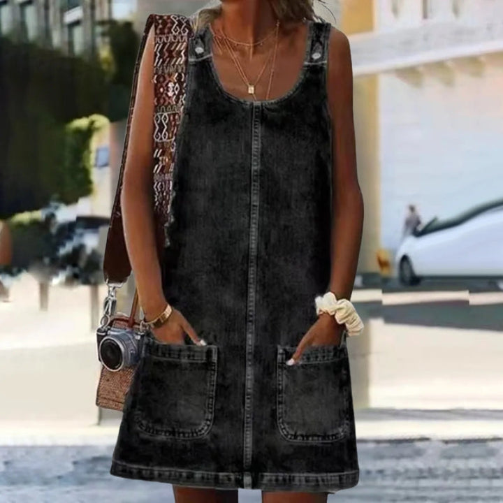 THEA | Sans Manches Mini Robe