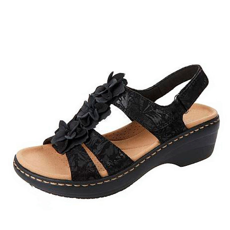 Burgundy Sandals - Orthopaedic
