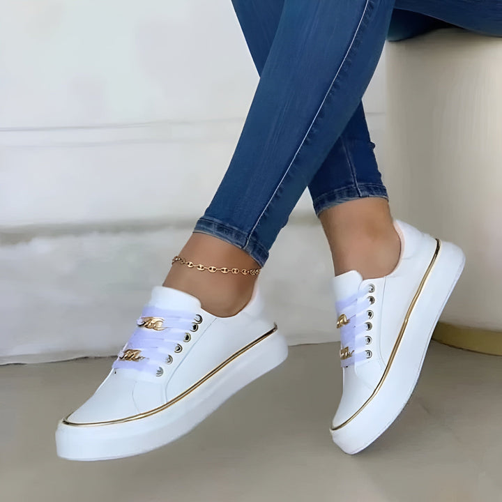 Gracie Élégant - Sneakers Orthopédiques Chic