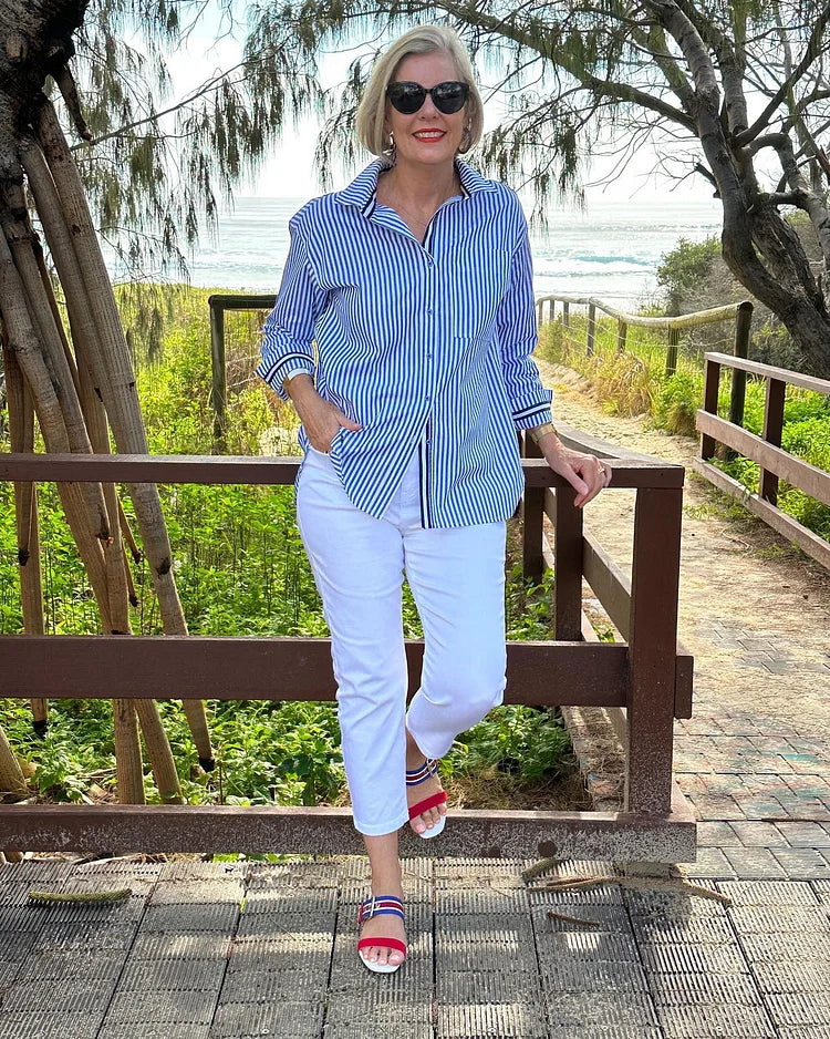 Dana | Striped Shirt