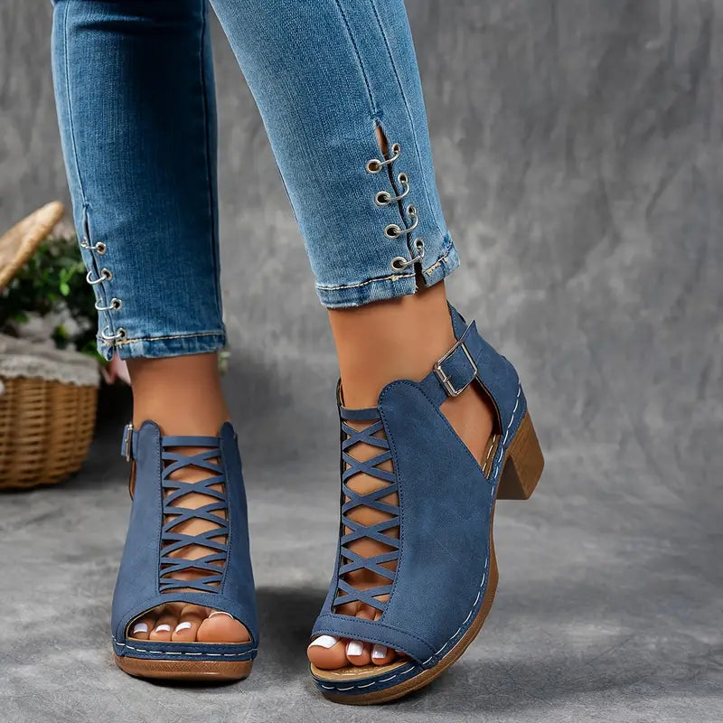 Caril | Orthopedic Stylish High Heel Sandal