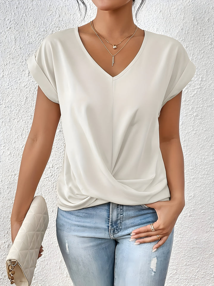 Taylor™ | T-shirt Casual à Col en V