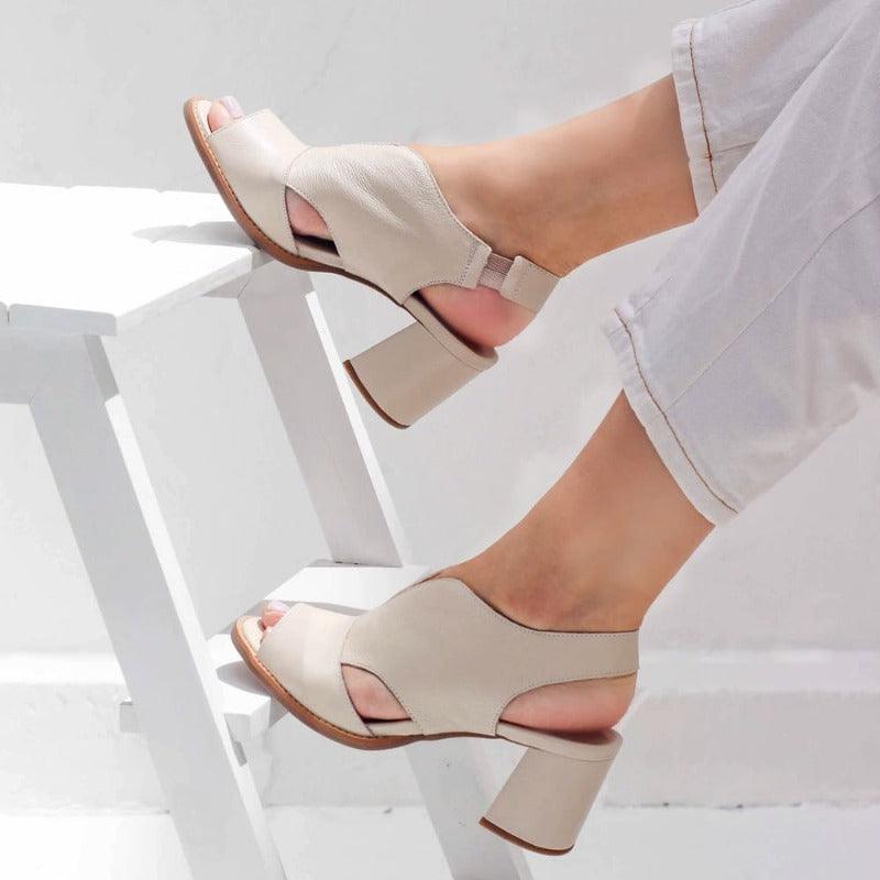 Chic Open-Toe Heels